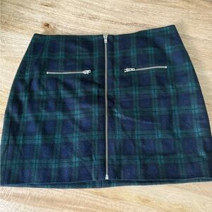 MADEWELL TARTAN SKIRT
